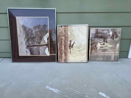 Photo of free 4 Metal Picture Frames w/ Glass (Montrose) #1
