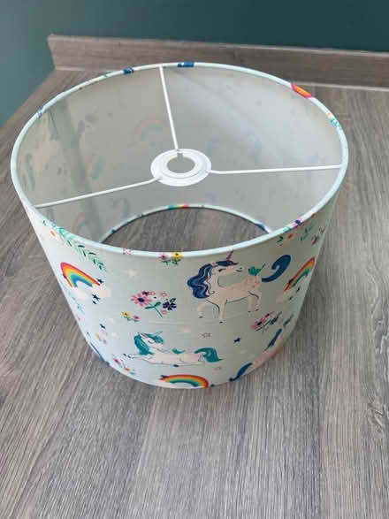 Photo of free Drum Unicorn Lampshade. Good condition (Southsea PO4) #1
