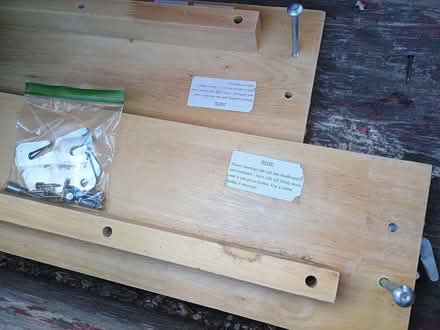 Photo of free Wood Bed Frame, Queen Size (Newport News, Bruton Ave) #2