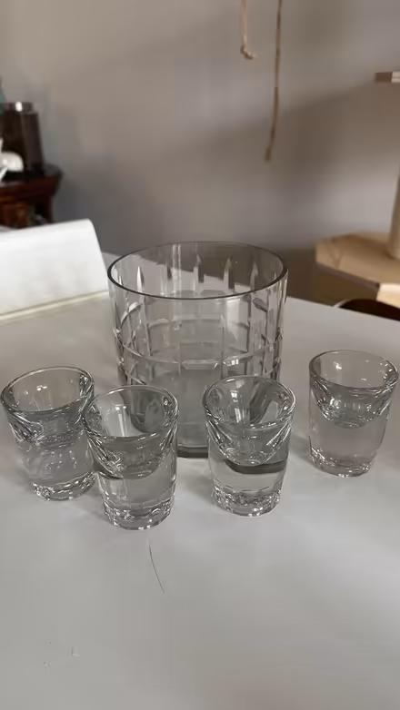 Photo of free Shot glass & glass vase (Jersey city) #1