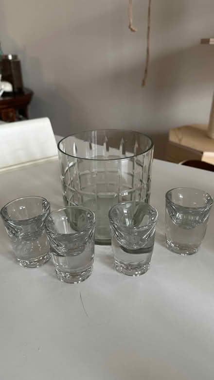 Photo of free Shot glass & glass vase (Jersey city) #1