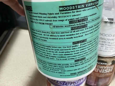 Photo of free Paint and varnish (Oxford-Freegle CGA OX4) #3