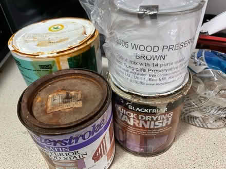 Photo of free Paint and varnish (Oxford-Freegle CGA OX4) #1
