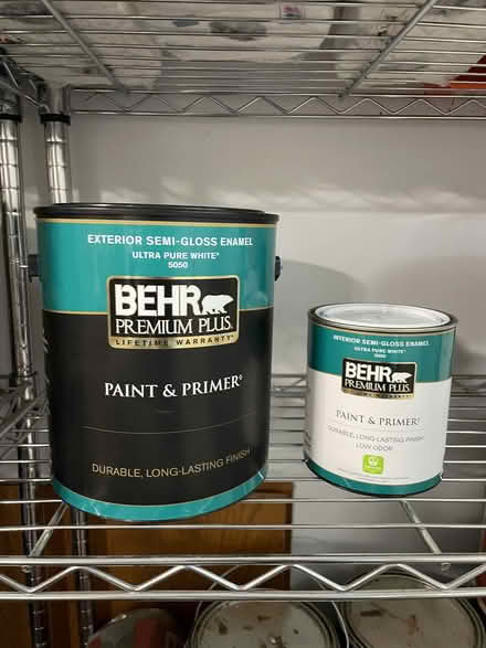 Photo of free Behr paint and primer - unopened (Burke, VA) #1