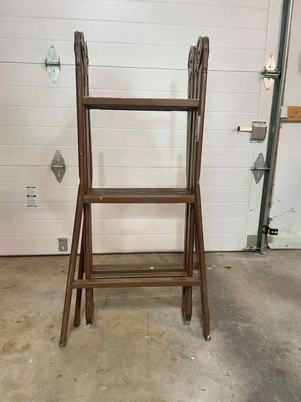 Photo of free Metal folding ladder (Burke, VA) #2