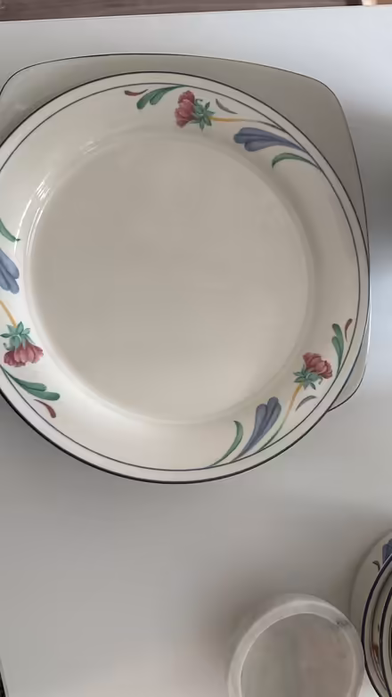 Photo of free Lenox plate + stoneware plate (Jersey city) #1