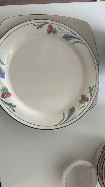Photo of free Lenox plate + stoneware plate (Jersey city) #1