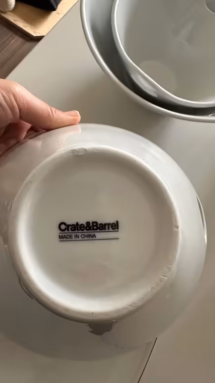 Photo of free Crate & Barrel serving bowl (Jersey city) #3
