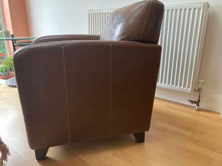 Photo of free Leather armchair (Effingham KT24) #2