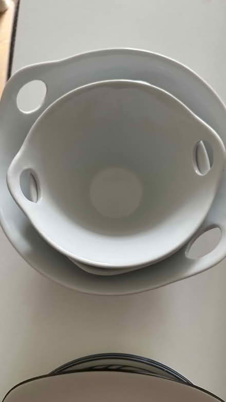 Photo of free Crate & Barrel serving bowl (Jersey city) #2