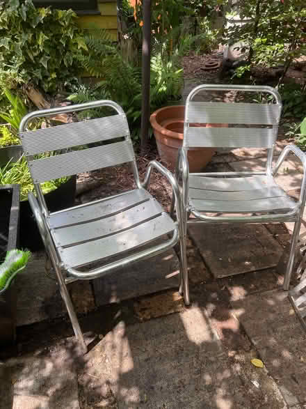 Photo of free Garden Chairs (Bethnal Green E1 5DE) #1