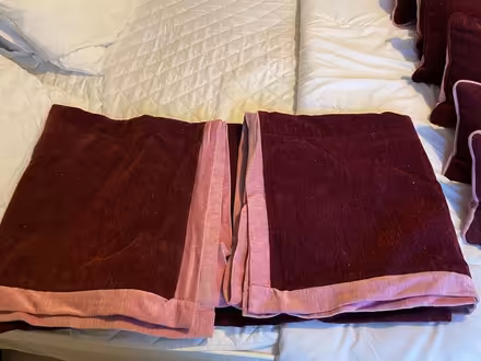 Photo of free Dark Red Curtain Set (Great Park - Melbury - NE3) #1