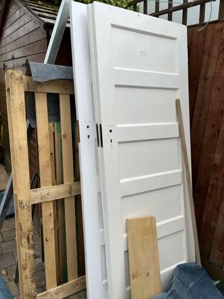 Photo of free 7 1930s internal panel doors (Richmond) #1