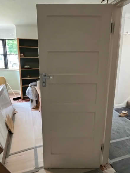 Photo of free 7 1930s internal panel doors (Richmond) #2