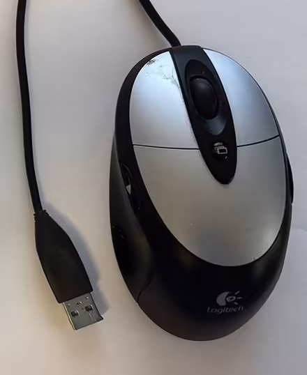 Photo of free Logitech Wired USB Mouse (UWS 97St & West End Ave) #1