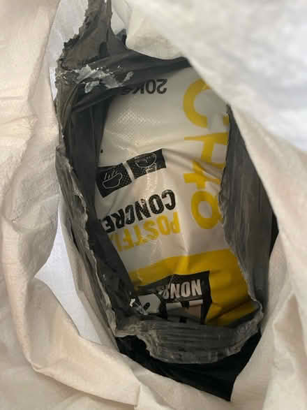 Photo of free 20kg bag concrete (EH6 4EY) #1