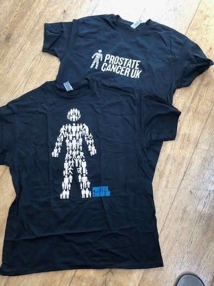Photo of free Team of Prostate Cancer charity T shirts (Summertown OX2) #1