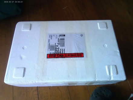 Photo of free Large Polystyrene Box (Rhayader LD6) #1
