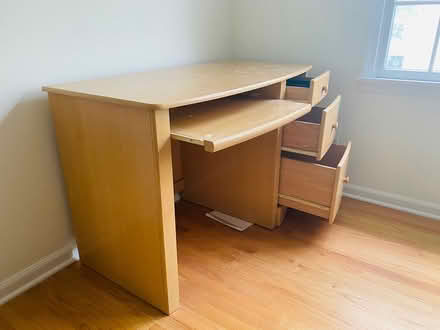 Photo of free Desk with drawers (Skillman, NJ) #2