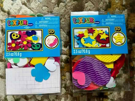 Photo of free Textured foam stickers (Fresh Pond - Belmont) #1