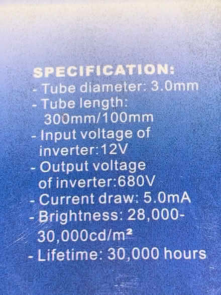 Photo of free Cold Cathode PC Lights (Maynard) #3