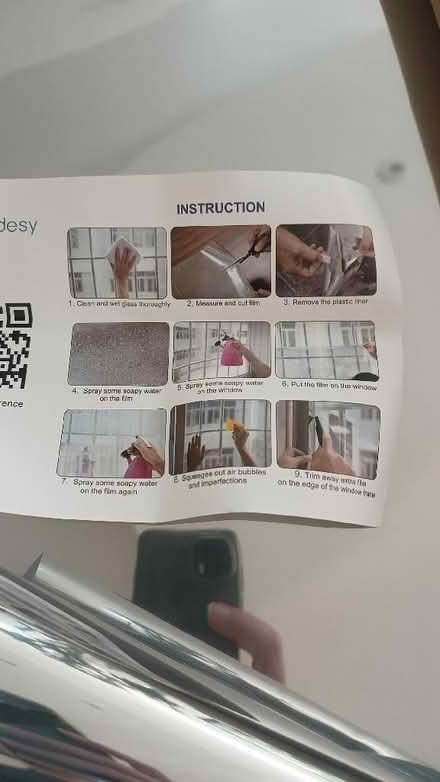 Photo of free Reflective window film for privacy (Fulham Palace Rd SW6) #2