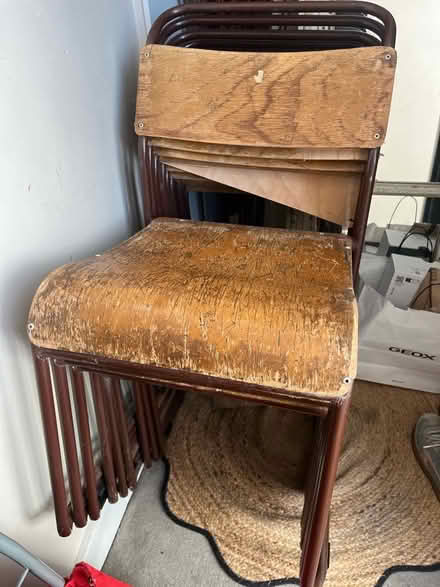 Photo of free Old school chairs for upcycling (Hampstead NW3) #2