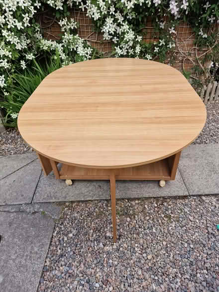 Photo of free Gateleg Table (beech coloured) (Barnhill DD5) #1