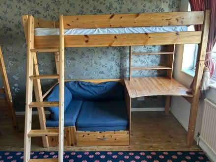 Photo of free Thuka high bed with futon (Steyning BN44) #1