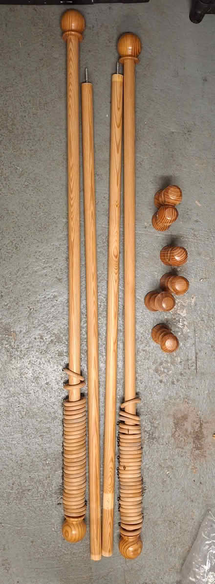 Photo of free Wooden Curtain Rails (Rusthall TN3) #2