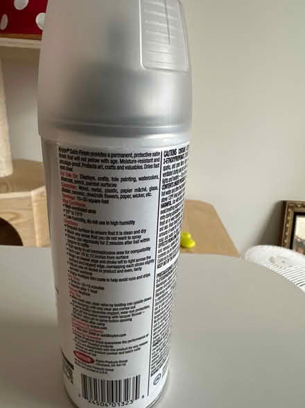 Photo of free Satin finish spray (Jersey city) #2
