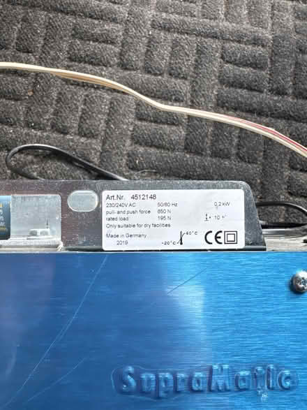 Photo of free Garage door motor (Holy Corner EH10) #2