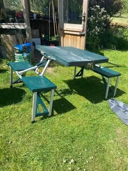 Photo of free Folding camping table (Youlgreave DE45) #1