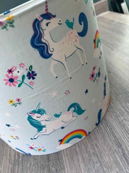 Photo of free Drum Unicorn Lampshade. Good condition (Southsea PO4) #2