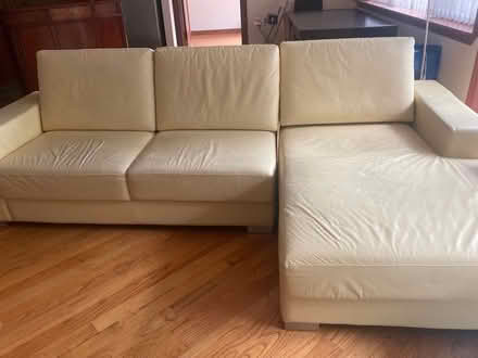Photo of free Sectional sofa and armchair (Rego park) #2