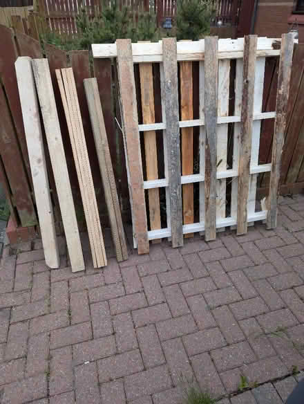 Photo of free Pallet plus some other wood (Muirhouse EH4) #1