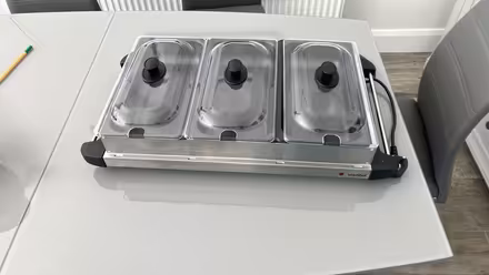 Photo of free Vonhaus 3 section food warmer (BT5) #1