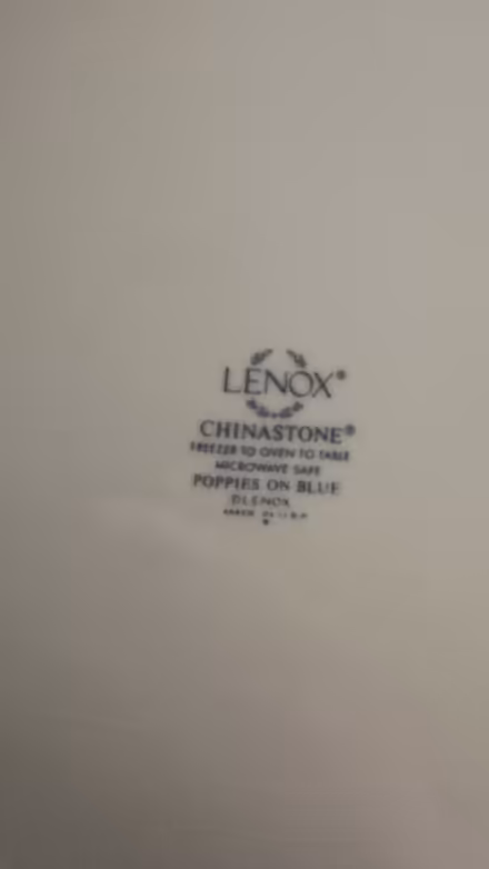 Photo of free Lenox plate + stoneware plate (Jersey city) #4