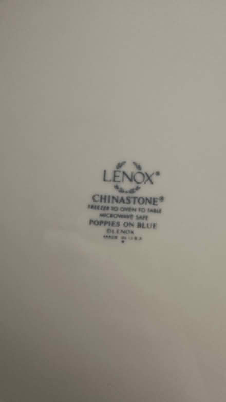 Photo of free Lenox plate + stoneware plate (Jersey city) #4