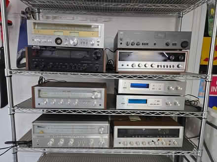 Photo of Old Stereo Equipment (Parmer and Mopac) #1