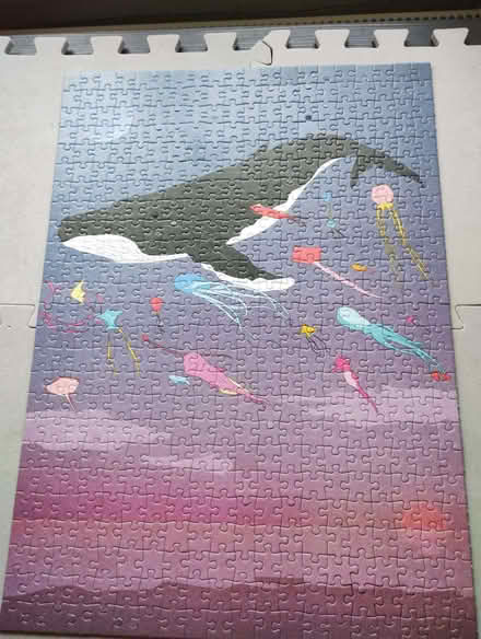 Photo of free Two jigsaws and puzzle mat (Monkspath B90) #2