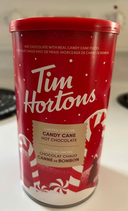Photo of free Tims Candy Cane Hot Chocolate (Erin Mills) #1