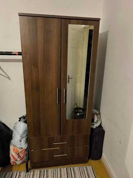 Photo of free Wardrobe with mirror in good condition (Allerton BD15) #2