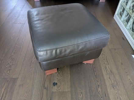 Photo of free Brown leather sofa set (Danderhall EH22) #3