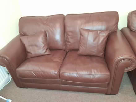 Photo of free 2 x Leather Sofa's (PL25) #2