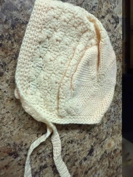 Photo of free Hand knit newborn sweater set (Avon lake oh) #2