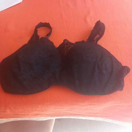 Photo of free Black lace bra modesty panel 36DD (Nascot Wood WD17) #1