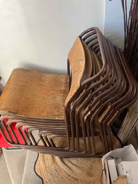 Photo of free Old school chairs for upcycling (Hampstead NW3) #1