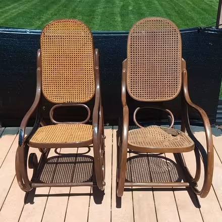 Photo of free 2 Vintage Bentwood Rocking Chairs (Near Mooseheart 60510) #2