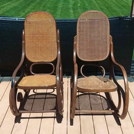 Photo of free 2 Vintage Bentwood Rocking Chairs (Near Mooseheart 60510) #2